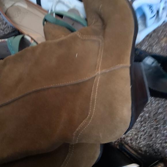 Reba Tan Heeled Cowboy Boots - Picture 7 of 8